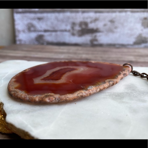 Red Agate Keychain ❤️ - Picture 3 of 5